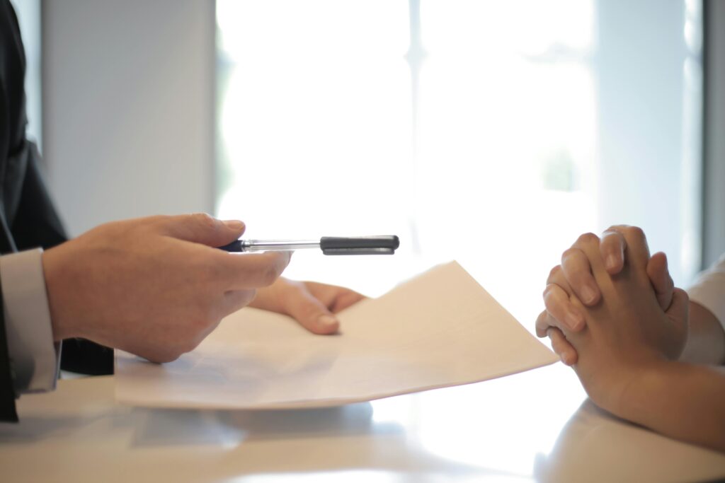 a student job interview