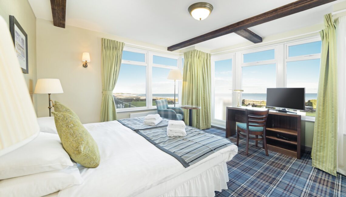 Bamburgh Castle Inn in Seahouses bedroom