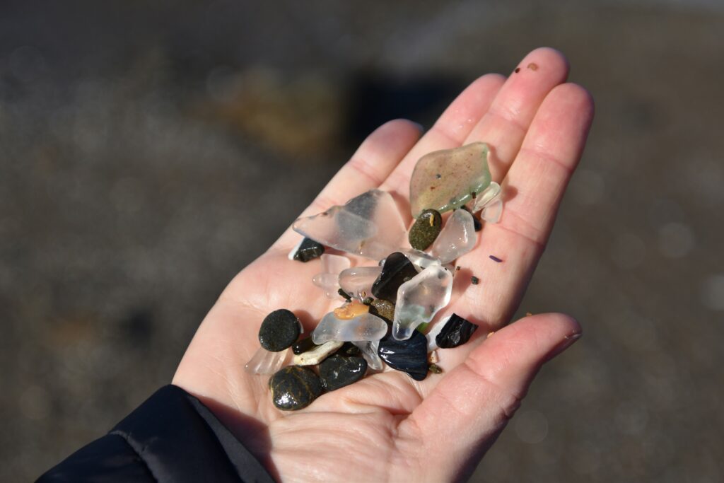 Glass beach California