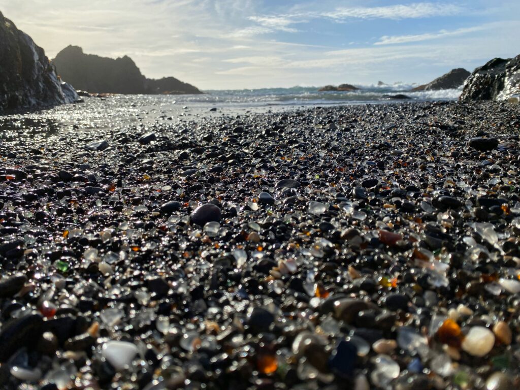 Glass beach California