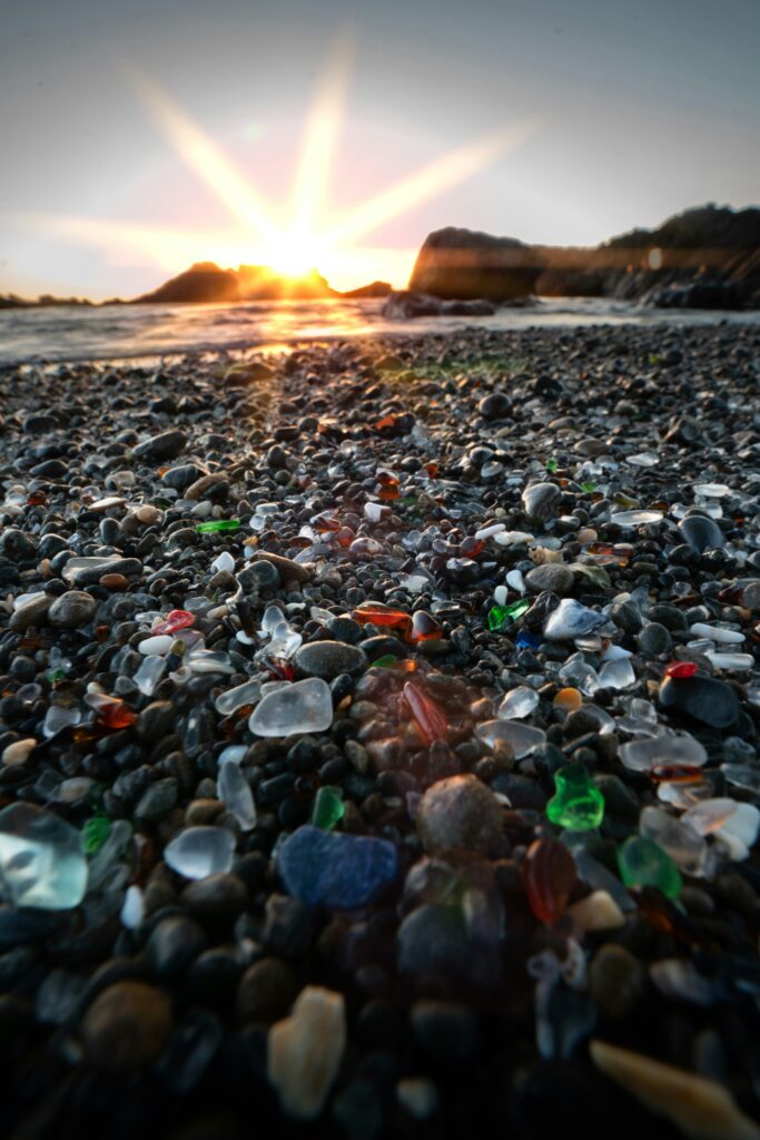 Glass beach California