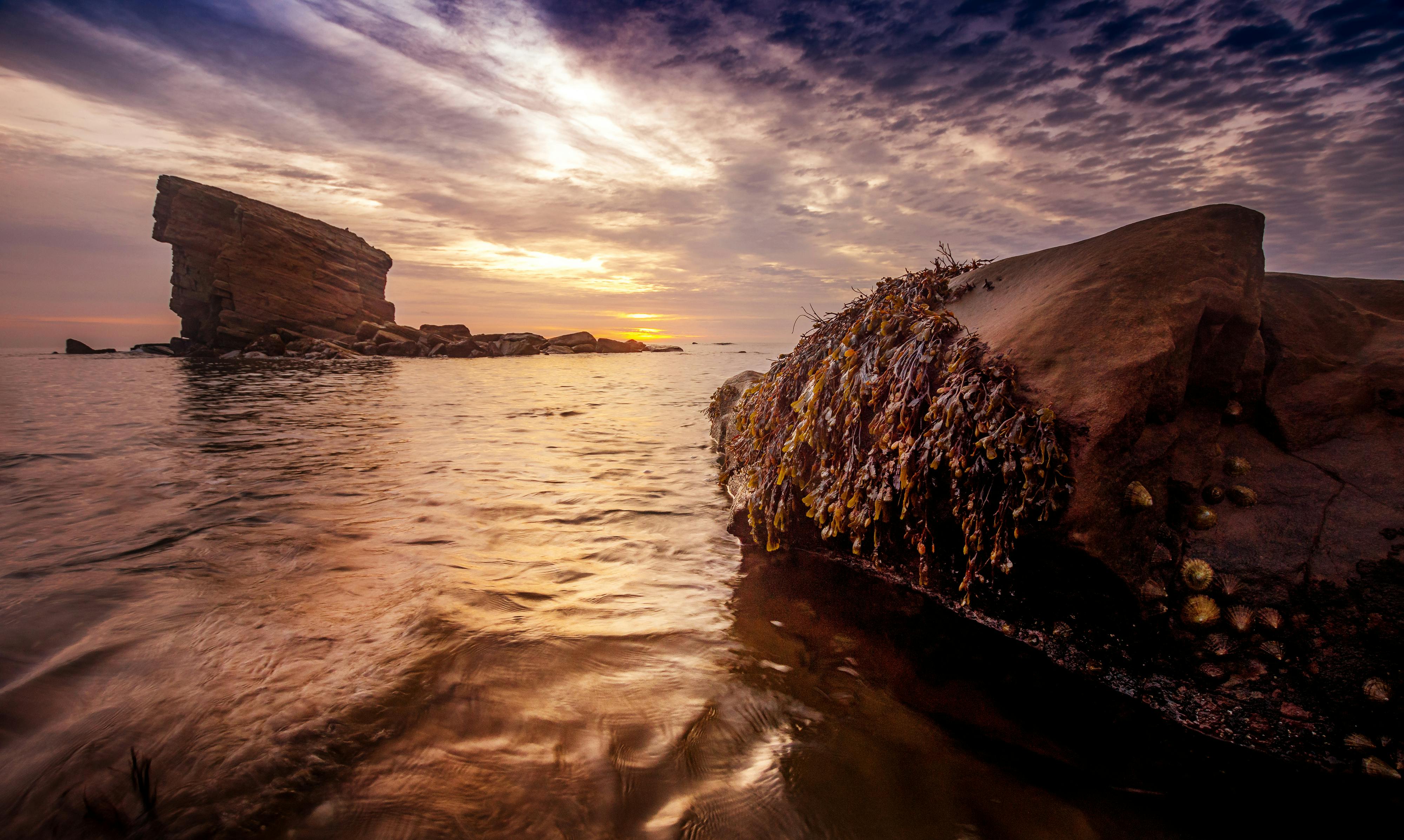 Sunset at Northumberland