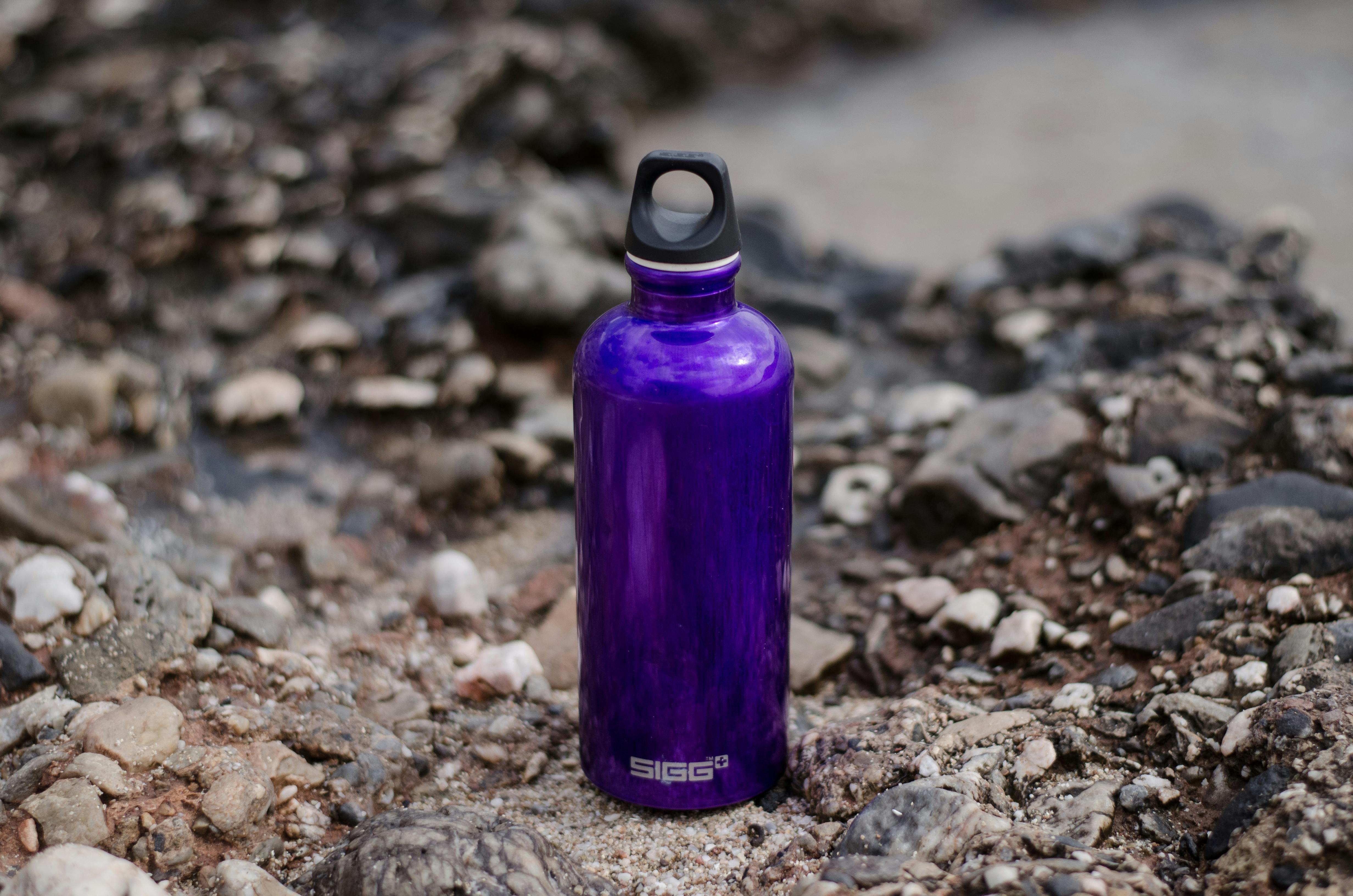 a beach water bottle