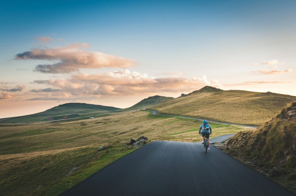 a cyclist