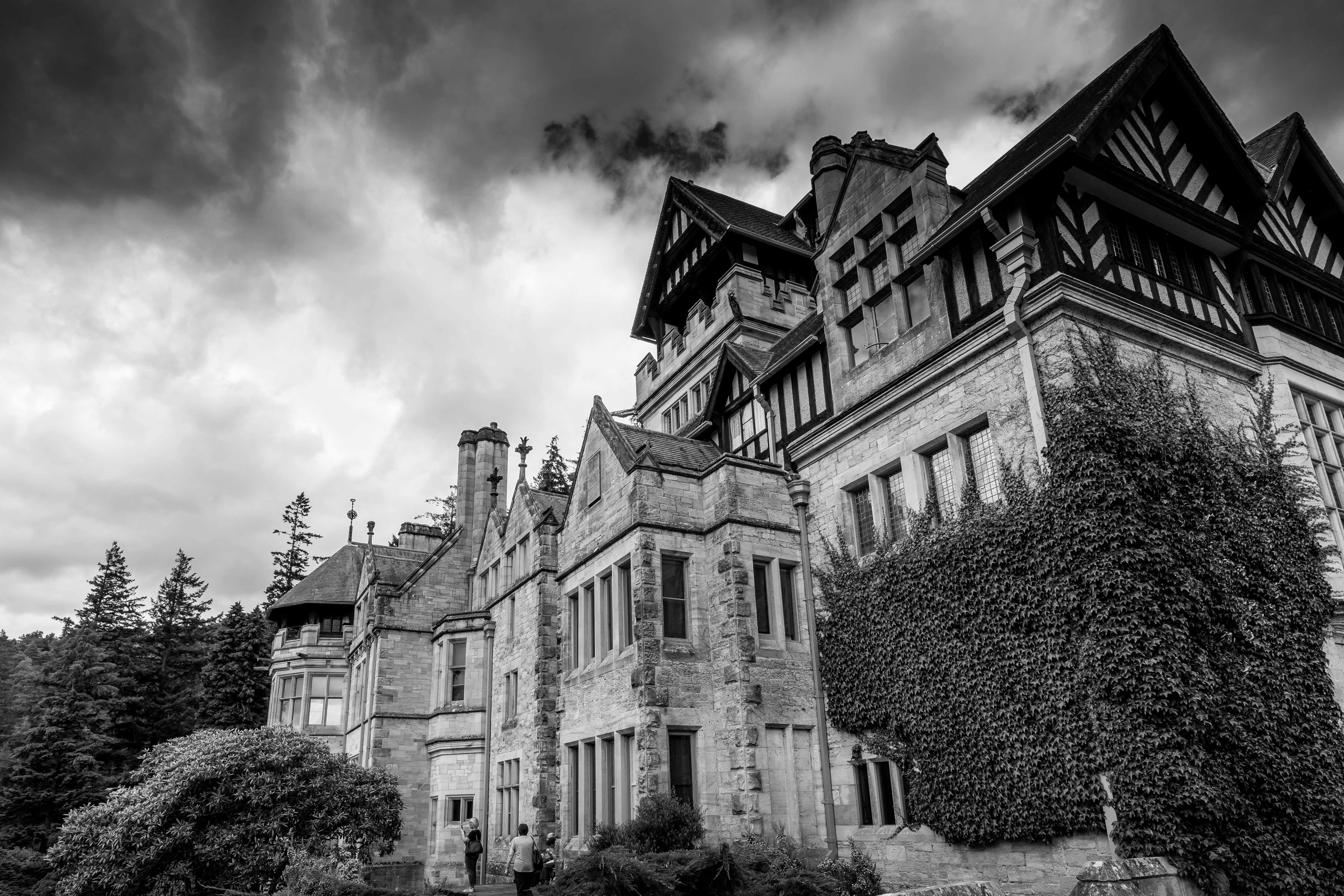 a mansion in Northumberland