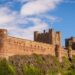 bamburgh house on the hills