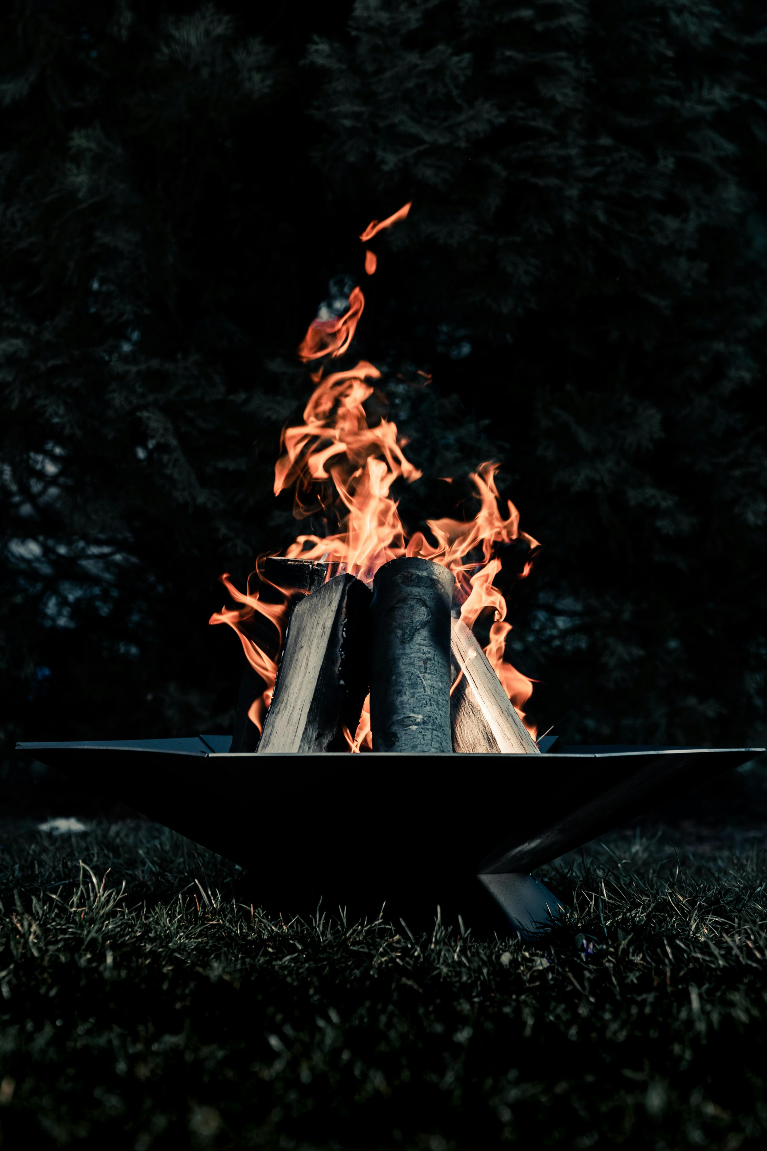 teepee firepit