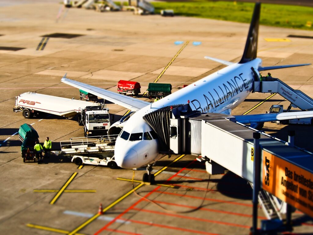 Airplane at Flagstaff Pulliam Airport