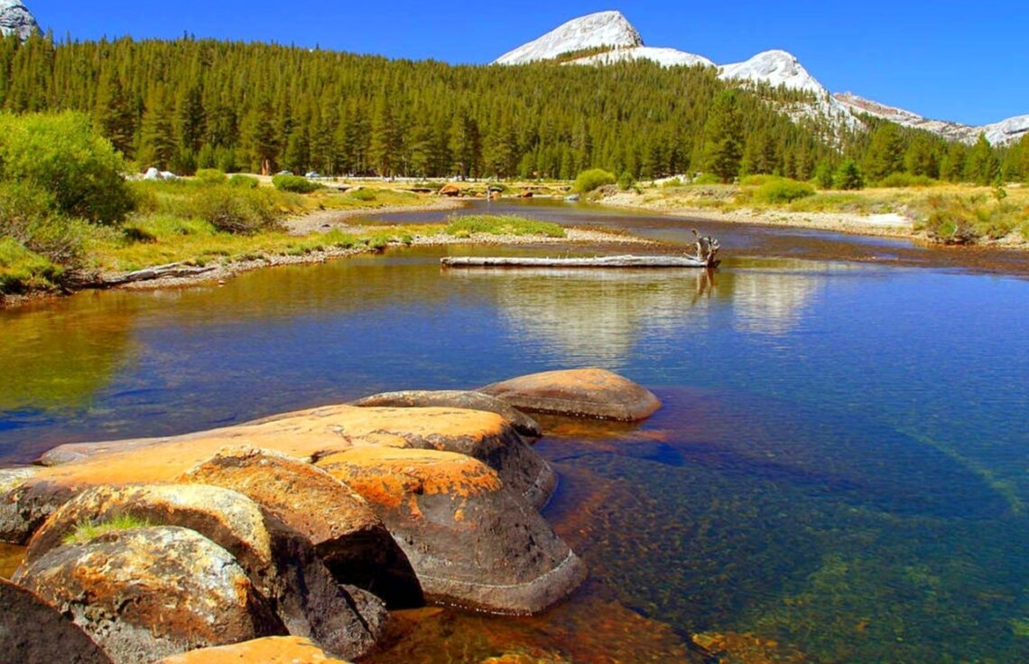 lake at Yosemite National Park