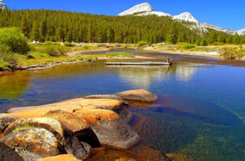 lake at Yosemite National Park