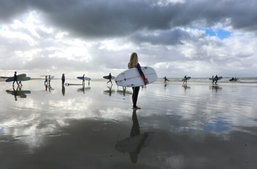 sunny day on the beach