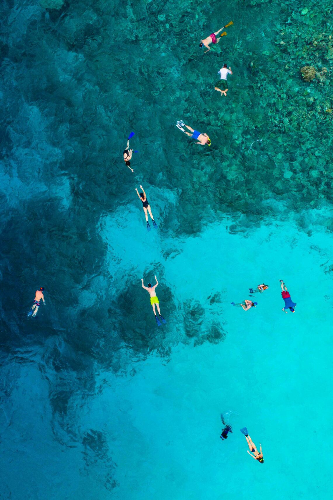 Swimming in Cancun